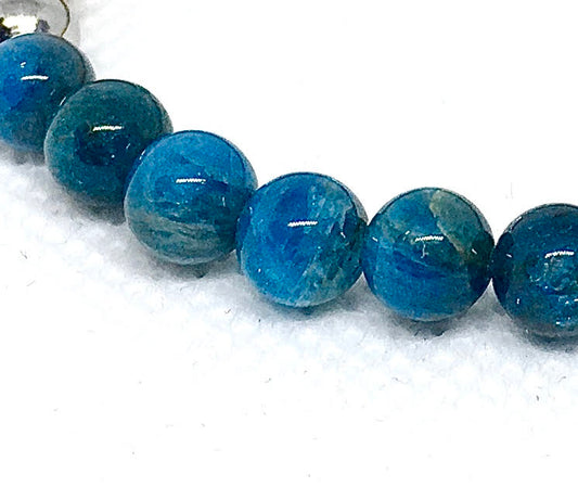 blue apatite bracelet