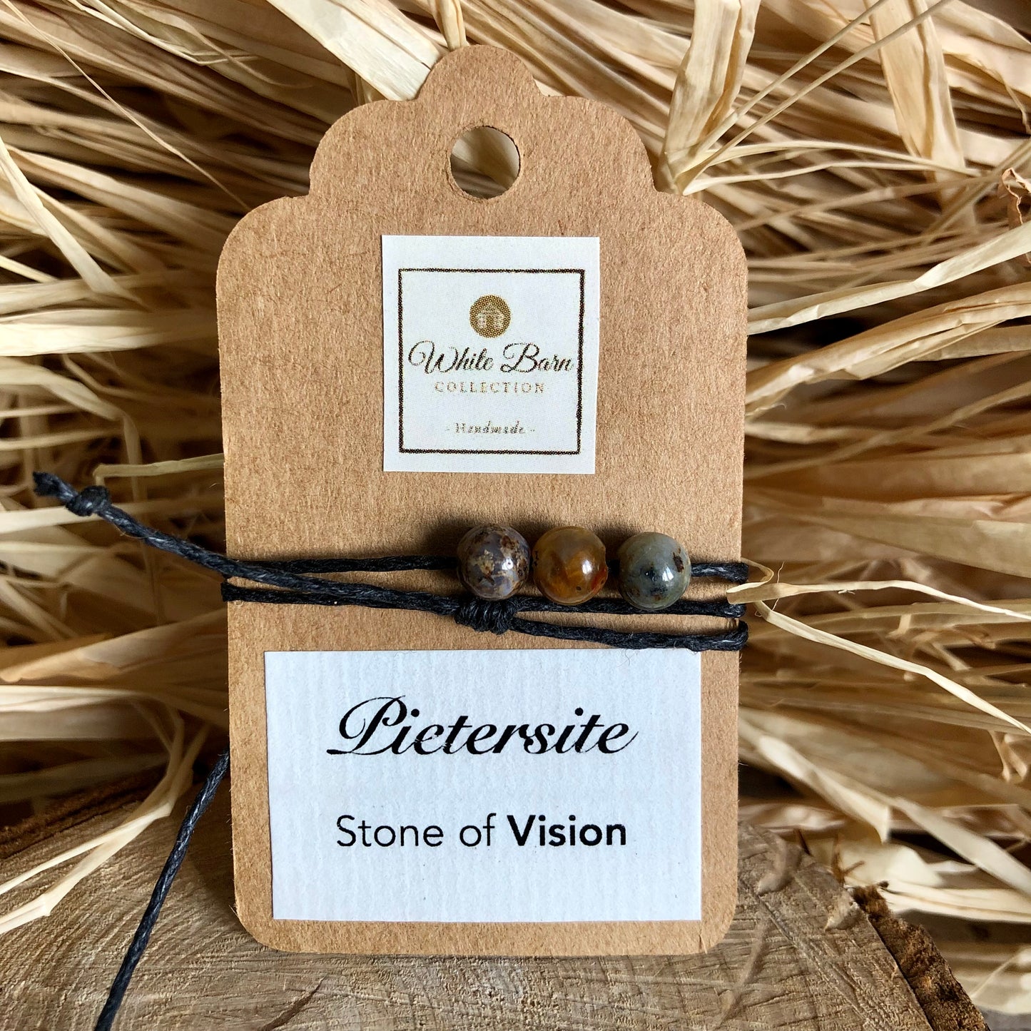 ‘Stone of Vision’ Pietersite little wish bracelet