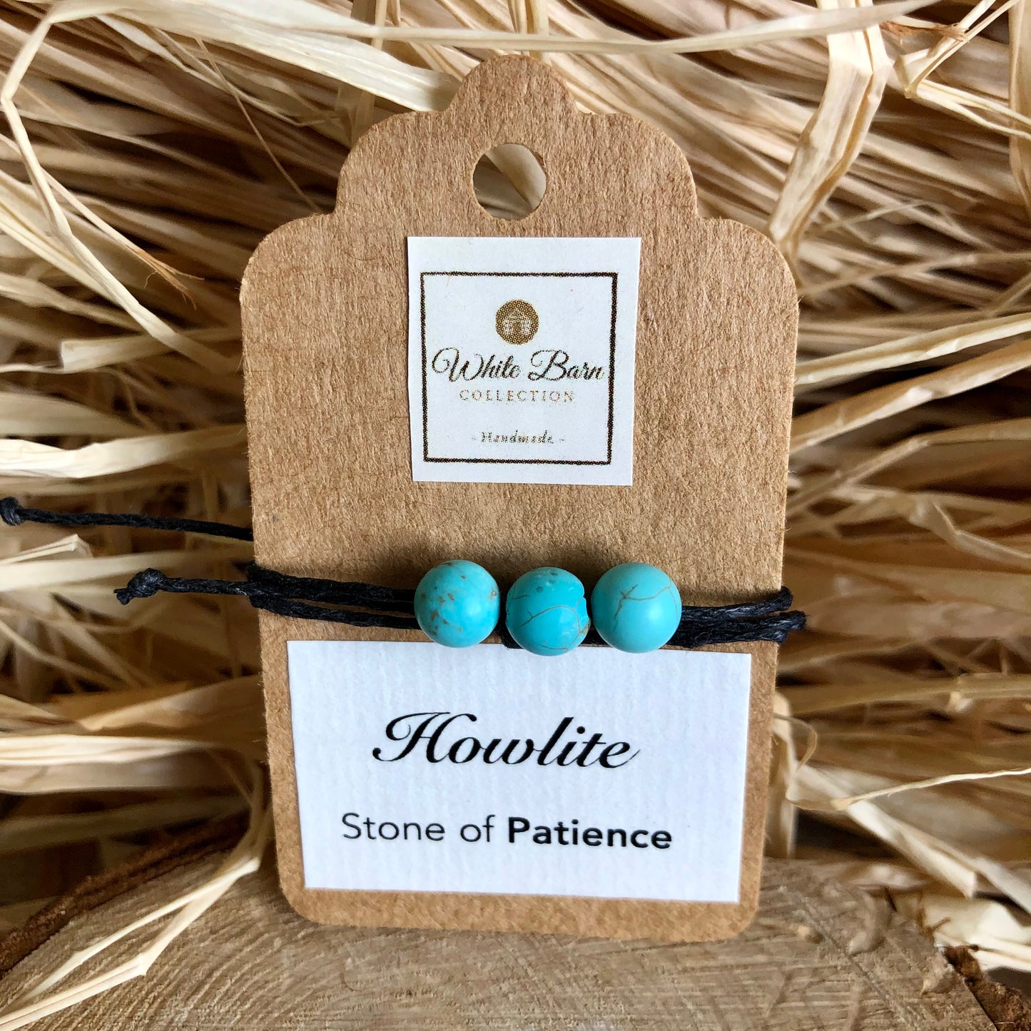 ‘Stone of Patience’ Howlite little wish bracelet