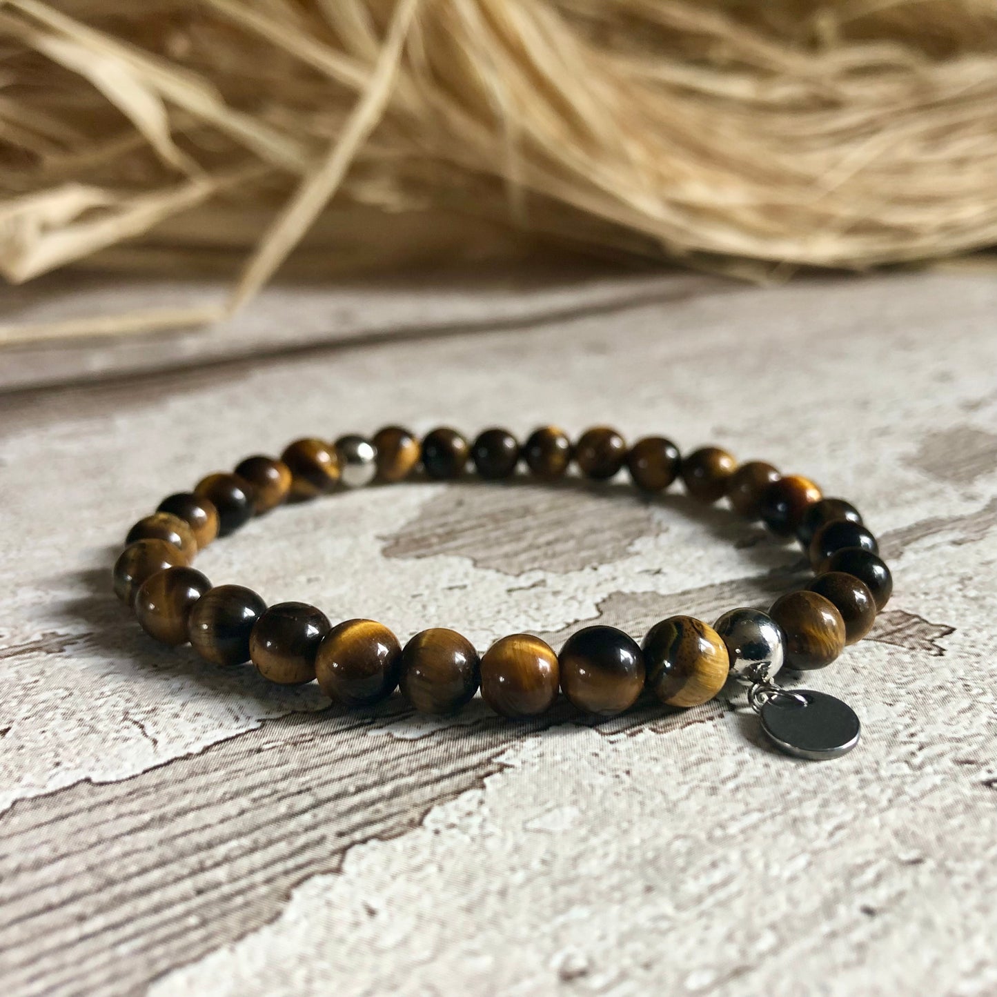 Tiger Eye beaded bracelet